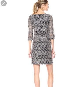 Beautiful lace and beige dress dress